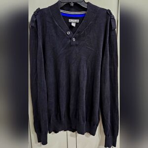 Kenneth Cole Reaction Mens Navy Blue Sweater - Small NWOT